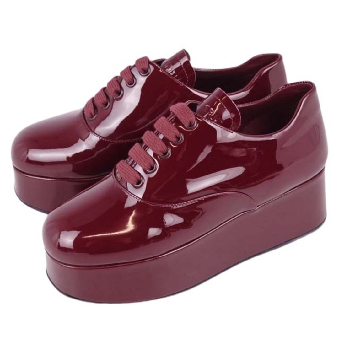 MIU MIU - ミュウミュウ シューズ レースアップ パテントレザー MIU MIU - ミュウミュウ シューズ レースアップ パテントレザー