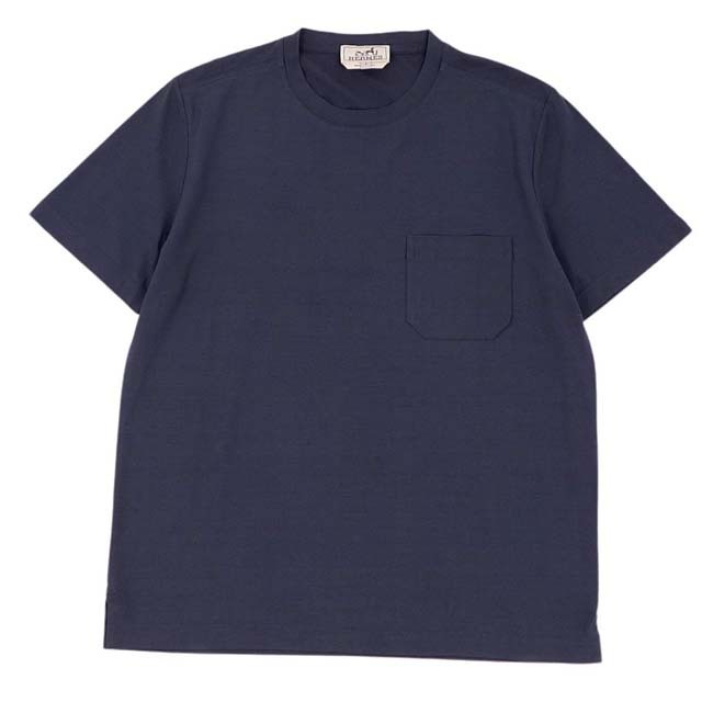 エルメス Tシャツ カットソー コットン 無地 トップス メンズ エルメス Tシャツ カットソー コットン 無地 トップス メンズ