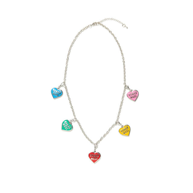 HUMAN MADE FIVE HEART NECKLACE