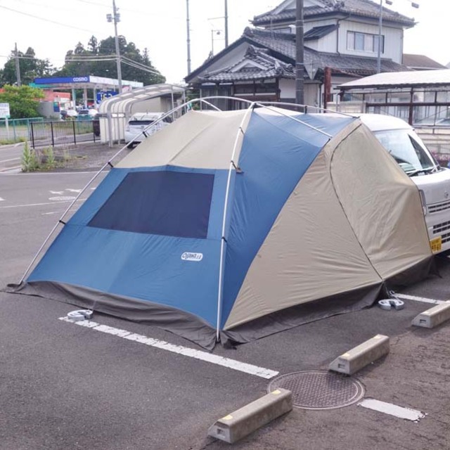 小川キャンパル カーサイドリビングDX シェルター タープ キャンプ 車