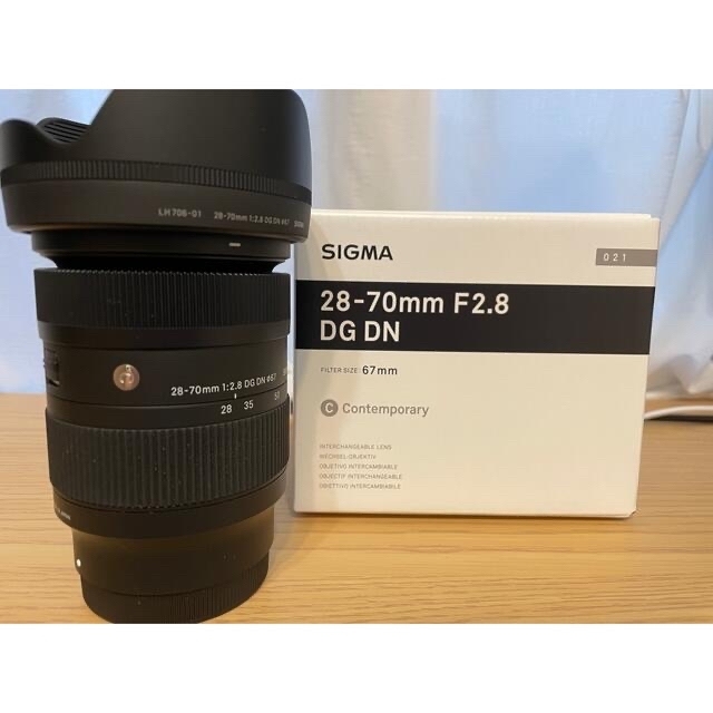 先月購入美品 SIGMA 28-70mm f2.8 DG DNソニーEマウント | eloit.com