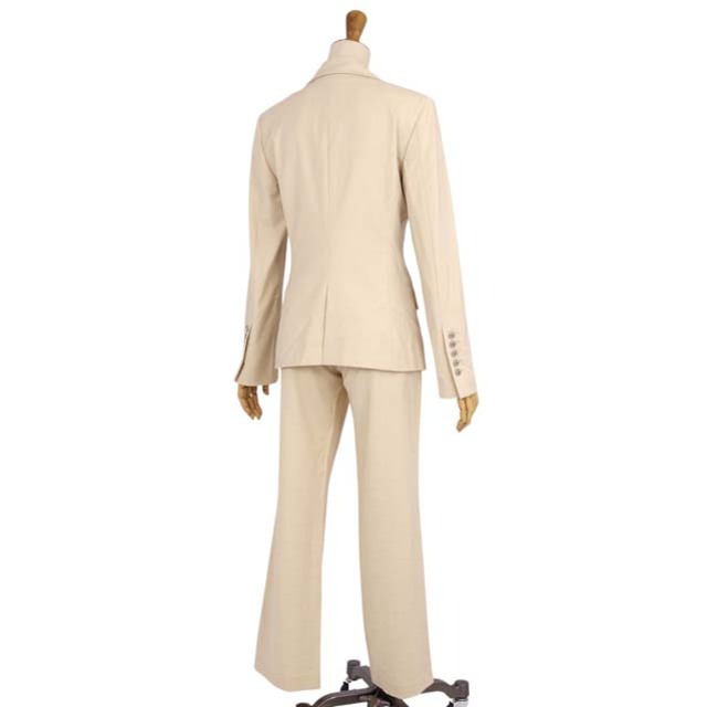 VERSACE(ヴェルサーチ)のヴェルサーチ スーツ セットアップ ジャケット パンツ ウール 無地 レディース レディースのフォーマル/ドレス(スーツ)の商品写真