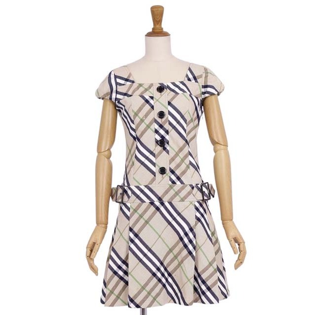BURBERRY BLUE LABEL - バーバリー ブルーレーベル ワンピース BURBERRY BLUE LABEL - バーバリー ブルーレーベル ワンピース