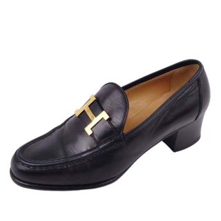 Hermes - エルメス パンプス ローファー コンスタンス Hロゴ レザー