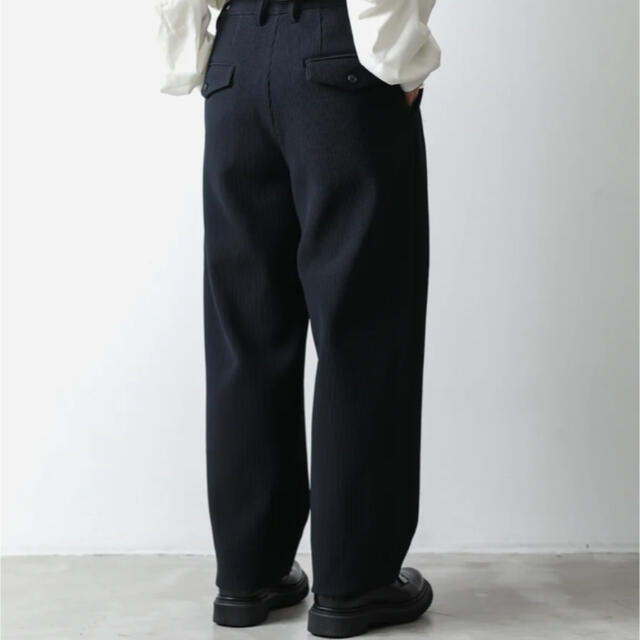 stein GRADATION PLEATS WIDE TROUSERS