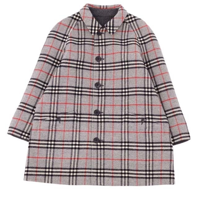 BURBERRY - バーバリー コート リバーシブル ウール ステンカラー