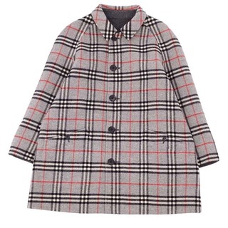 バーバリー(BURBERRY)のバーバリー コート リバーシブル ウール ステンカラー バルマカーン レディース(ブルゾン)