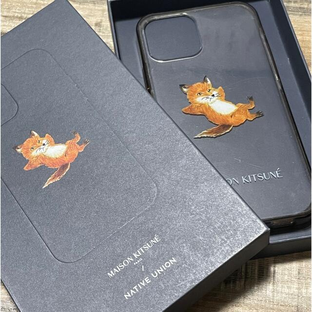 MAISON KITSUNE'(メゾンキツネ)のMAISON KITSUNE × NATIVE UNION クリアスマホケース スマホ/家電/カメラのスマホアクセサリー(iPhoneケース)の商品写真