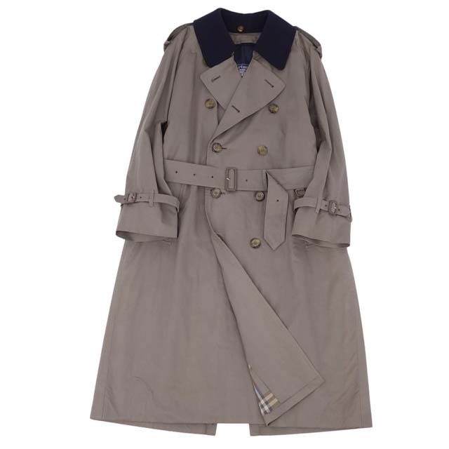 BURBERRY - バーバリー 2枚襟 トレンチコート ライナー付き 綿100