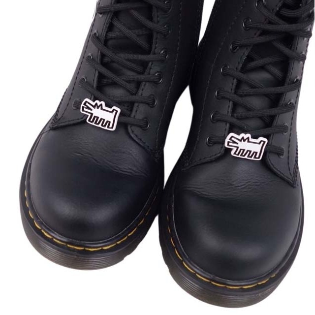 Dr.Martens(ドクターマーチン)のドクターマーチン ブーツ 1460 8ホール キースヘリング レザー ボーイズ キッズ/ベビー/マタニティのキッズ靴/シューズ(15cm~)(ブーツ)の商品写真