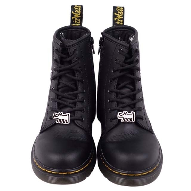 Dr.Martens(ドクターマーチン)のドクターマーチン ブーツ 1460 8ホール キースヘリング レザー ボーイズ キッズ/ベビー/マタニティのキッズ靴/シューズ(15cm~)(ブーツ)の商品写真