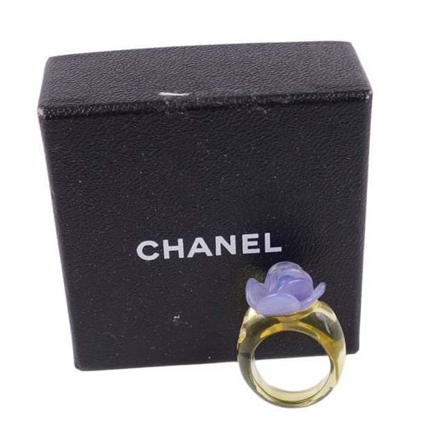 上品な シャネル シャネル CHANEL 指輪 リング ココマーク カメリア