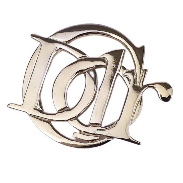 Christian Dior - クリスチャンディオール ブローチ ロゴ アクサセリー