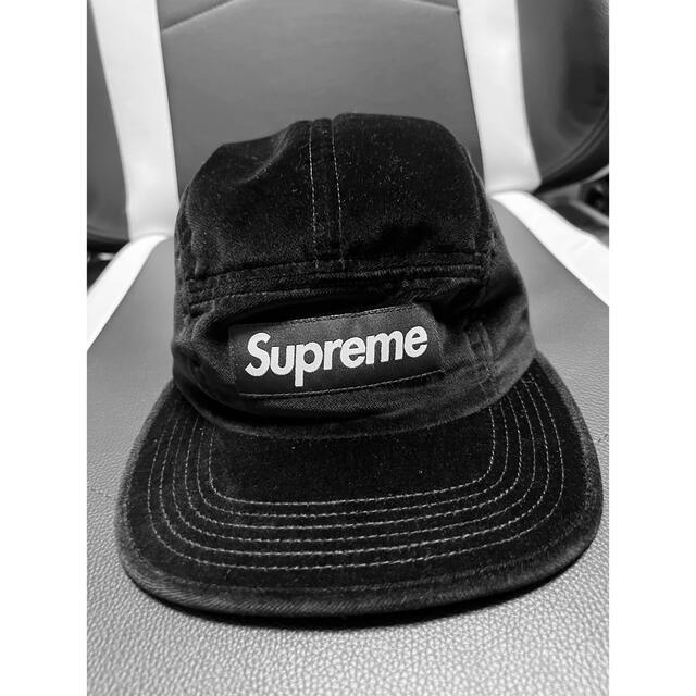 supreme camp cap black