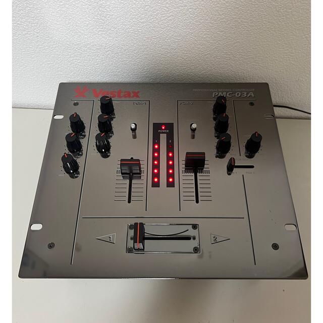 Vestax べスタクス PMC-03A 2ch DJ ミキサー 楽器のDJ機器(DJミキサー)の商品写真