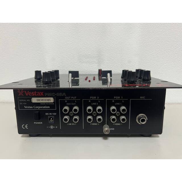 Vestax べスタクス PMC-03A 2ch DJ ミキサー 楽器のDJ機器(DJミキサー)の商品写真