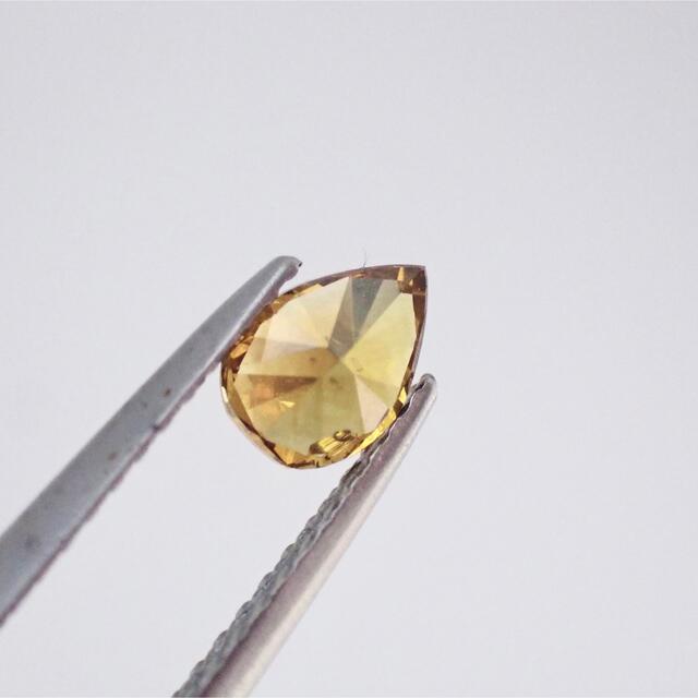 0.375ct ファンシー オレンジ ダイヤモンド ルース 裸石 天然 | www