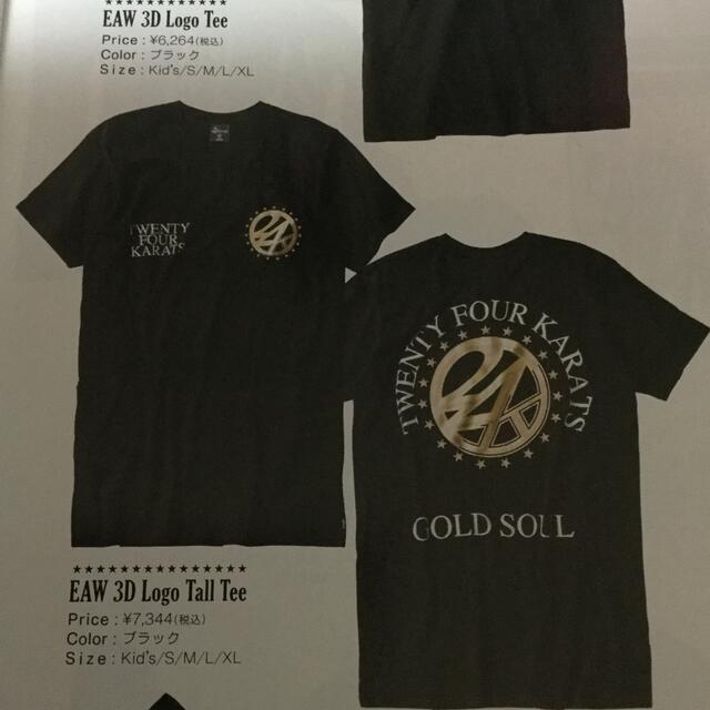 新品☆ 24karats GOLD SOUL Tシャツ