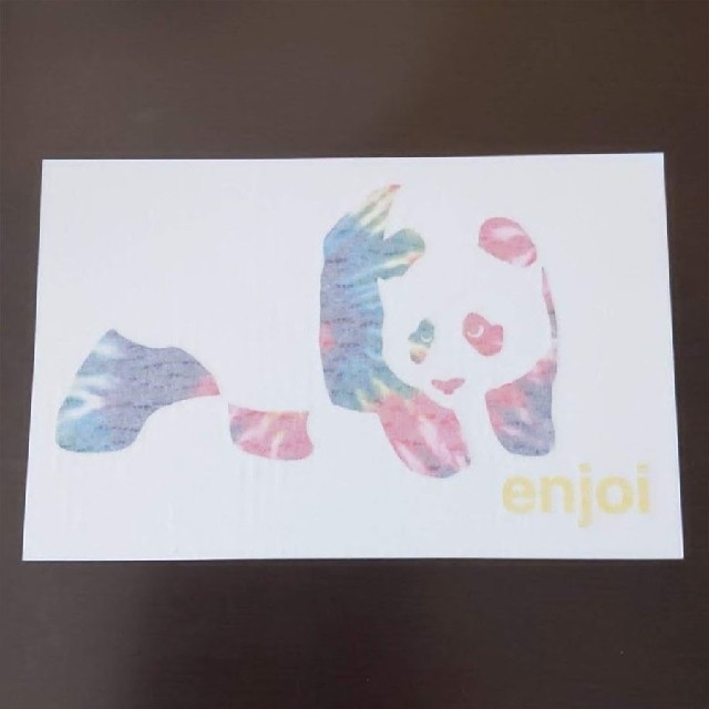 enjoi(エンジョイ)の(縦12.5cm横19.5cm)ENJOI エンジョイ カッティングステッカー スポーツ/アウトドアのスポーツ/アウトドア その他(スケートボード)の商品写真