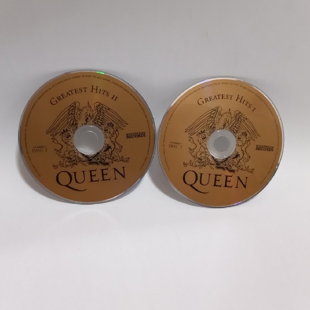 QUEEN　グレイテストヒッツ1&2 エンタメ/ホビーのCD(ポップス/ロック(洋楽))の商品写真