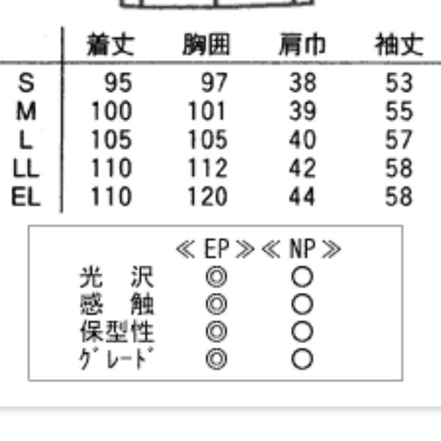 NAGAILEBEN(ナガイレーベン)の新品未開封⭐️ナガイレーベン⭐️レディースダブル白衣⭐️Lサイズ レディースのレディース その他(その他)の商品写真