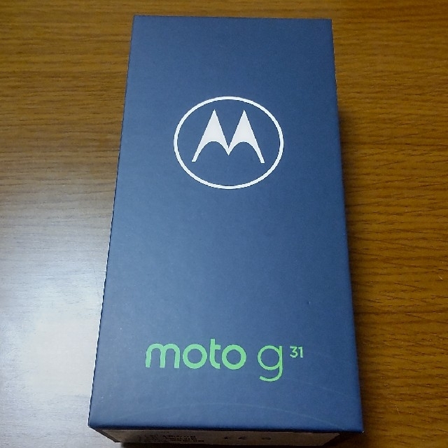 Motorola(モトローラ)のモトローラ moto g31 ミネラルグレイ SIMフリー【新品未開封】 スマホ/家電/カメラのスマートフォン/携帯電話(スマートフォン本体)の商品写真