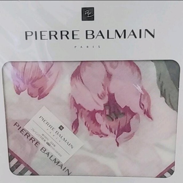 Pierre Balmain(ピエールバルマン)のチューリップ ハンカチ レディースのファッション小物(ハンカチ)の商品写真