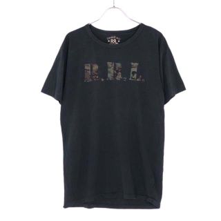 ダブルアールエル(RRL)のダブルアールエル Tシャツ カットソー ロゴ 迷彩 コットン トップス メンズ(Tシャツ/カットソー(七分/長袖))