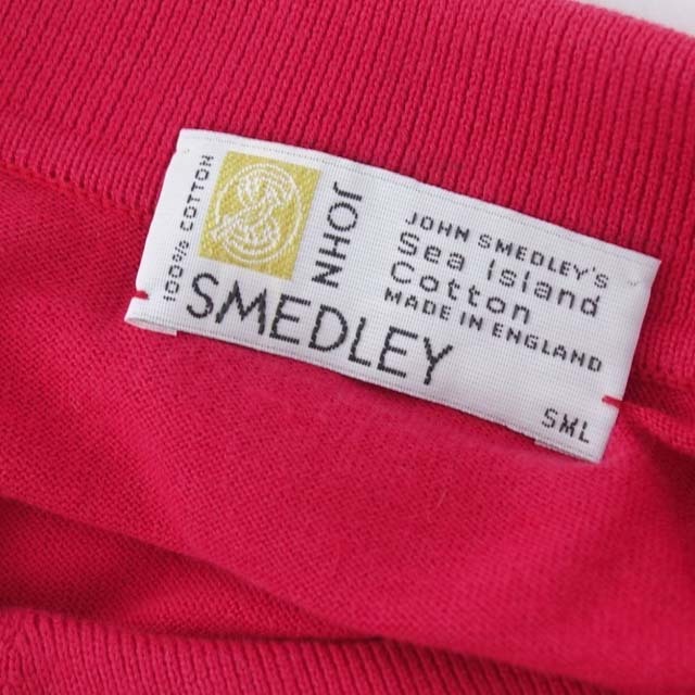 JOHN SMEDLEY(ジョンスメドレー)のジョンスメドレー シャツ 英国製 ショートスリーブ ニット コットン トップス メンズのトップス(シャツ)の商品写真