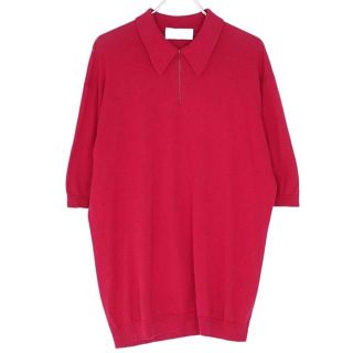 ジョンスメドレー(JOHN SMEDLEY)のジョンスメドレー シャツ 英国製 ショートスリーブ ニット コットン トップス(シャツ)