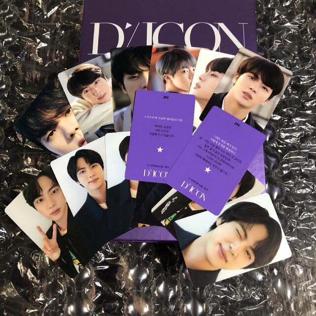 防弾少年団(BTS) - BTS dicon 101 トレカ ジン JIN 韓国版 14枚 防弾少年団(BTS) - BTS dicon 101 トレカ ジン JIN 韓国版 14枚