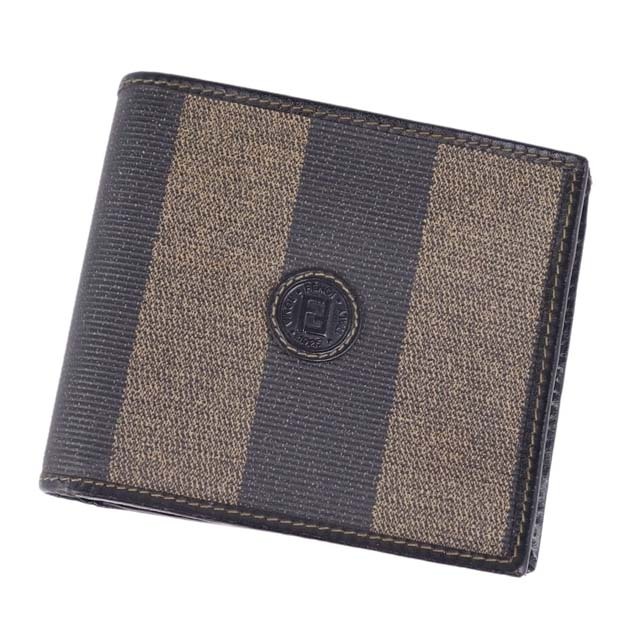 FENDI - フェンディ 財布 ペカン FFロゴ 二つ折り コンパクト