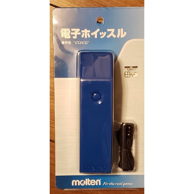 molten(モルテン)のモルテン　電子ホイッスル　青 スポーツ/アウトドアのスポーツ/アウトドア その他(その他)の商品写真