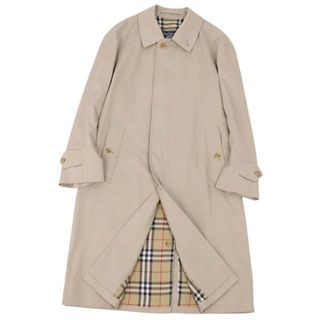 バーバリー(BURBERRY)のバーバリー コート 英国製 ステンカラー バルマカーン メンズ 裏チェック(ステンカラーコート)