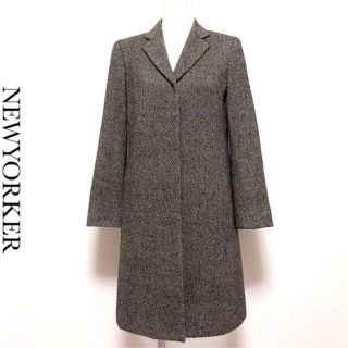 ニューヨーカー ロングコート(レディース)の通販 47点 | NEWYORKERの 輸入品格安 ダウンコート NEWYORKER ロングコート 11号 グレー フォックスファー ダウンジャケット