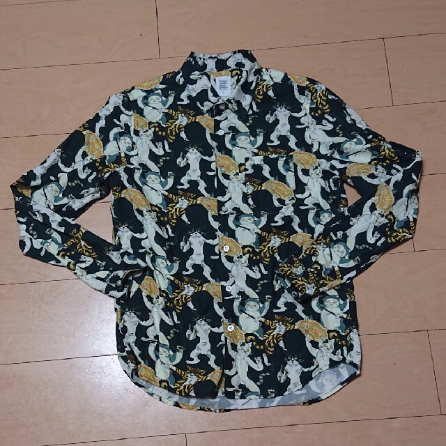 石黒亜矢子×グラニフ カンフーネコシャツ Sサイズ