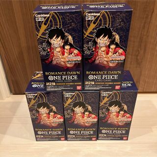 ワンピース(ONE PIECE)のワンピースカードゲーム ロマンスドーン 5BOX(Box/デッキ/パック)