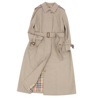 バーバリー(BURBERRY)のバーバリー コート シングル トレンチ ライダー レディース アウター 古着(ブルゾン)