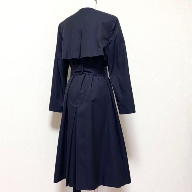 定価5.9万】martinique スーピマコットン ロングラップガウンコート
