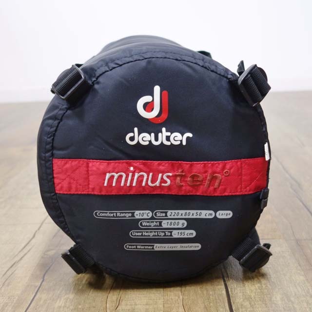 Deuter(ドイター)のドイター minus ten マイナス テン シュラフ 寝袋 マミー型 スポーツ/アウトドアのアウトドア(寝袋/寝具)の商品写真