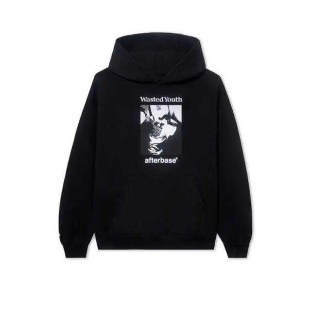 AFTERBASE X WASTED YOUTH  HOODIE BLACK L