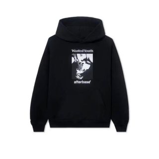 ジーディーシー(GDC)のAFTERBASE X WASTED YOUTH  HOODIE BLACK L(パーカー)