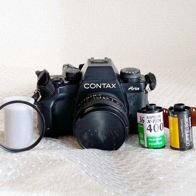 CONTAX ARIA+Planar 50mmF1.7レンズセット - フィルムカメラ