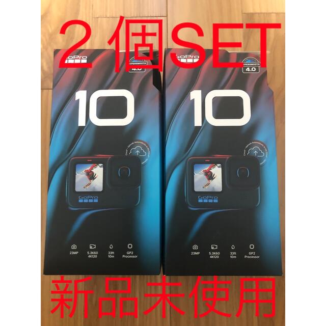 世界の GoPro - GoPro HERO10 Black CHDHX-101-FW ビデオカメラ