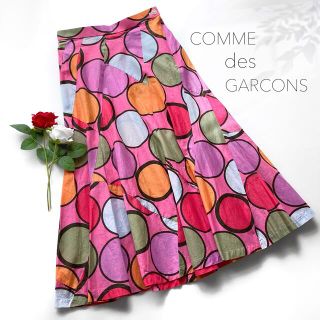 COMME des GARCONS - 美品 コムデギャルソン ミモレ丈スカート フレア