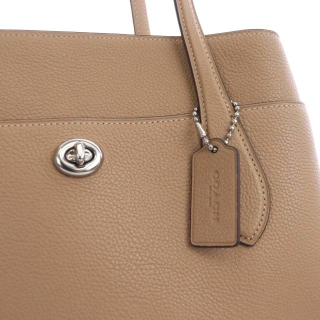 コーチ COACH トートバッグ ローラ キャリーオール ベージュ