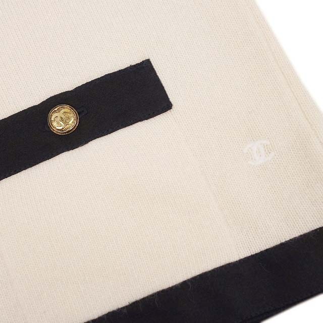 CHANEL - シャネル カーディガン ニット カシミヤ100% ココ CHANEL - シャネル カーディガン ニット カシミヤ100% ココ