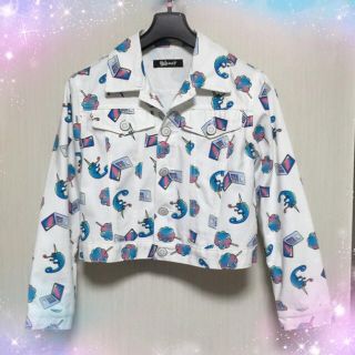 ギャラクシー(galaxxxy)のカメレオン ショート ジャケット(Gジャン/デニムジャケット)