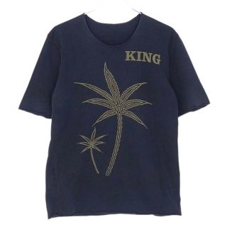 ルシアンペラフィネ(Lucien pellat-finet)のルシアンペラフィネ カットソー Tシャツ スカル 半袖 コットン メンズ M(Tシャツ/カットソー(七分/長袖))