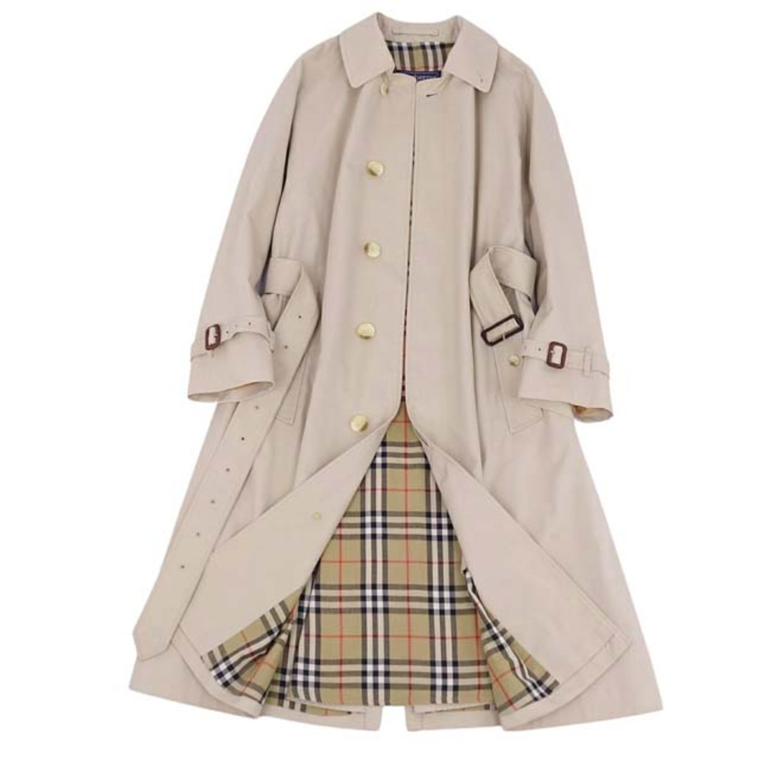 激希少】Burberryバーバリー 一枚袖 ノバチェック バルマカーンコート-